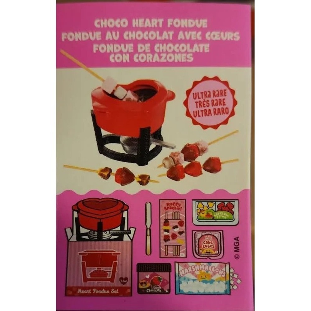 MGA MiniVerse - Make It Mini Valentine's S2- Choco Heart Fondue Ultra Rare New
